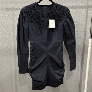 NWT Isabel Marant Taydo Embroidered Dress EU36 / US4 ($1360)
